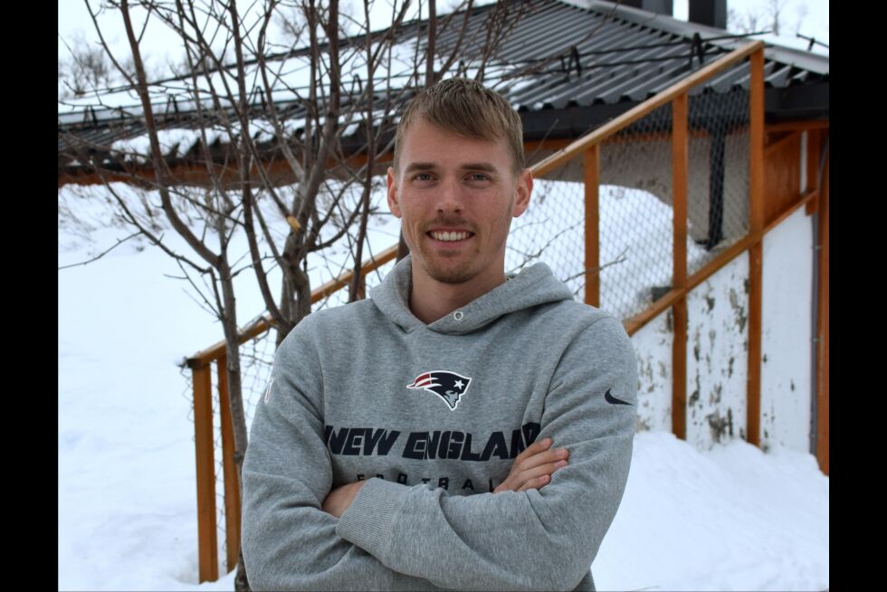 Ole Henrik Somby ved Frisklivsentralen i Tana håper mange vil være med i trimpoengkonkurransen « På ski i Tana» i vinter.
 Foto: Hilde Porsanger