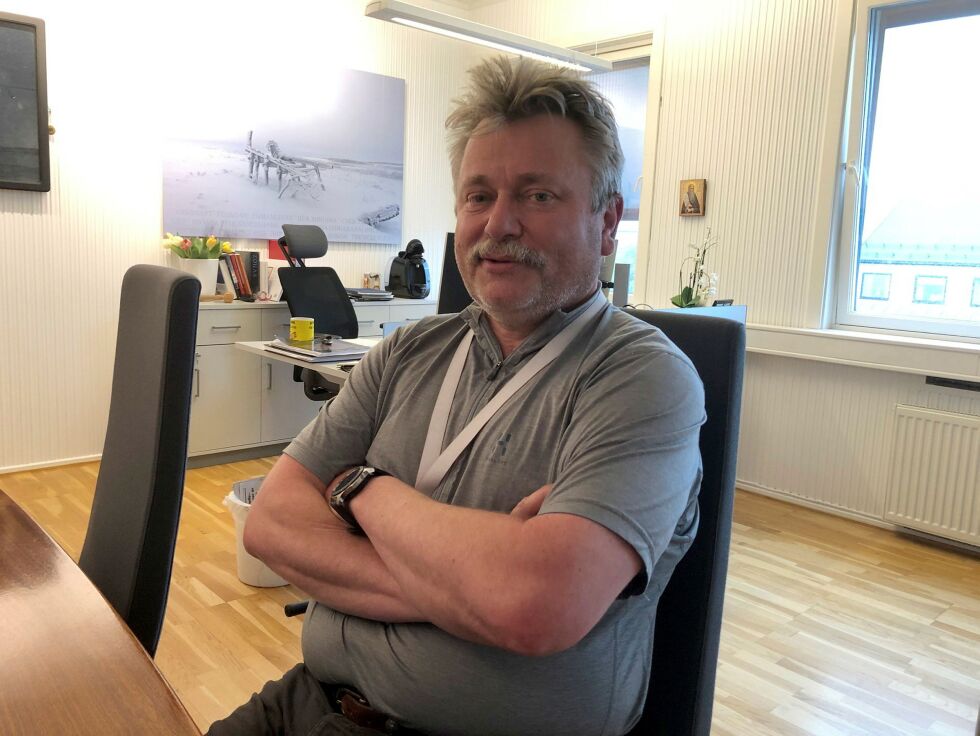 Fun­ge­ren­de ord­fø­rer i Sør-Var­ang­er, Pål Gab­ri­el­sen (SV), er klar på at Sør-Var­ang­er kom­mu­ne øns­ker å ta imot 20 flykt­nin­ger fra Moria-lei­ren i Mid­del­ha­vet. Foto: Hall­geir Hen­rik­sen