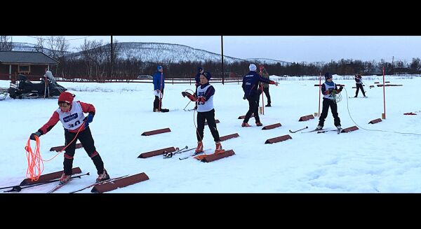 God kontroll på ski og lasso