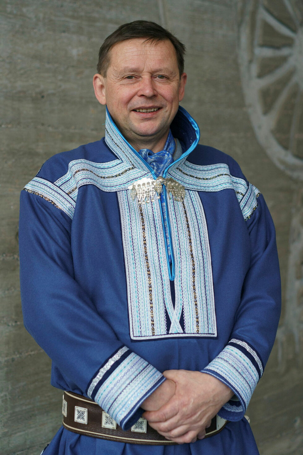 Ordfører i Kautokeino, Anders Samuelsen Buljo, er godt fornøyd med at kommunen får midler til tre prosjekter.
 Foto: Finnmark fylkeskommune