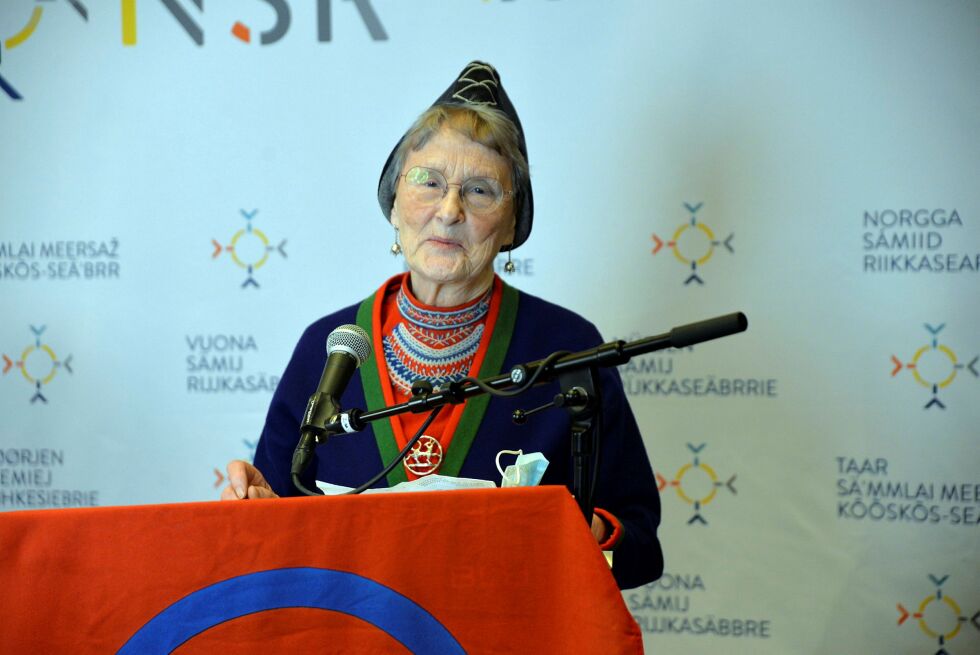 Ester Marie Fjellheim går hardt ut mot ledelse og organiseringen av Sámi klinihkka. Foto: Steinar Solaas
 Foto: Steinar Solaas