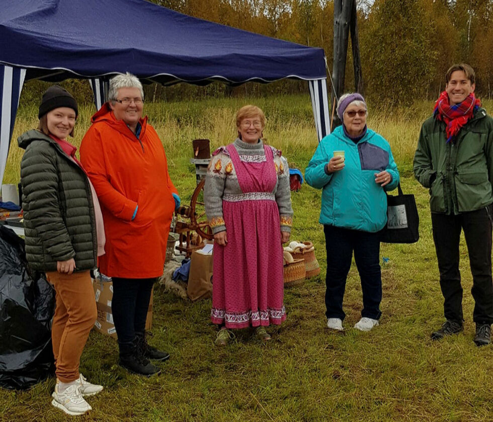Fra venstre Alexandra Kremenets, Hildur Carsten, Hill Haga, Torid Gjetmundsen og Ole Henrik Lifjell.
 Foto: Hill Haga