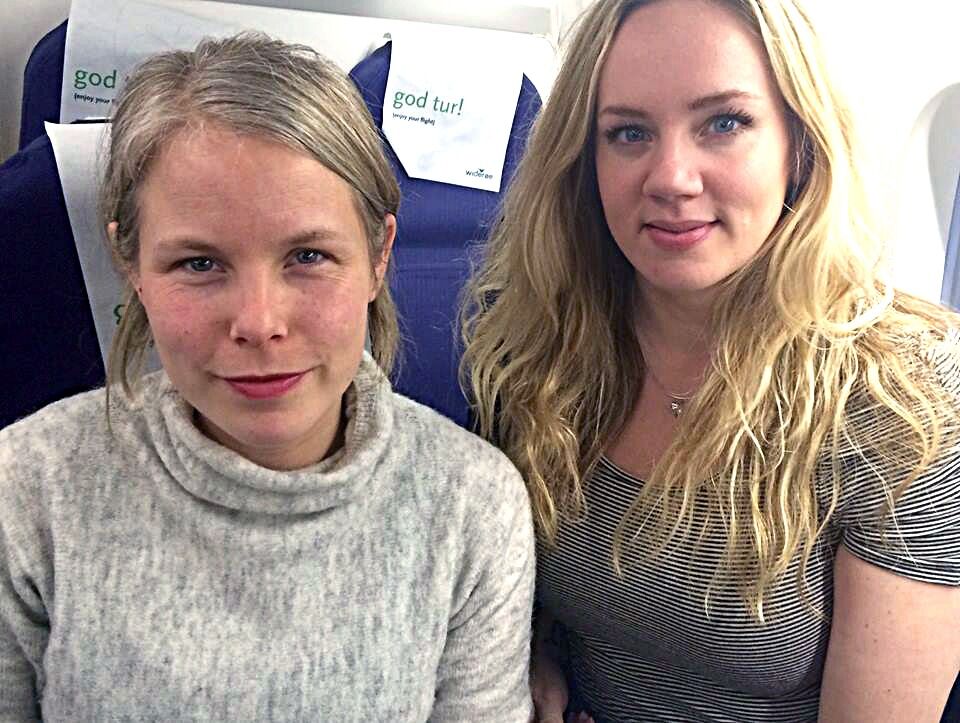 Finnmark SV har hatt årsmøte i helga. Kirsti Bergstø (til venstre) ble valgt til leder mens Cecilie Gjennestad ble nestleder. I en årsmøteuttalelse krever de at det nye rutetilbudet må gåes gjennom på nytt.
 Foto: Privat