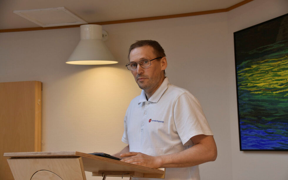 Stig Ronny Nilsen (FrP) refset det knappe flertallet, som er mer opptatt av å få rett enn å ha rett.
 Foto: Sara Olaussen Stensvold