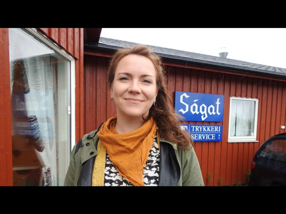 Henriette Lille skal jobbe som journalist i Lakselv denne sommeren.
 Foto: Kristin Marie Ericsson