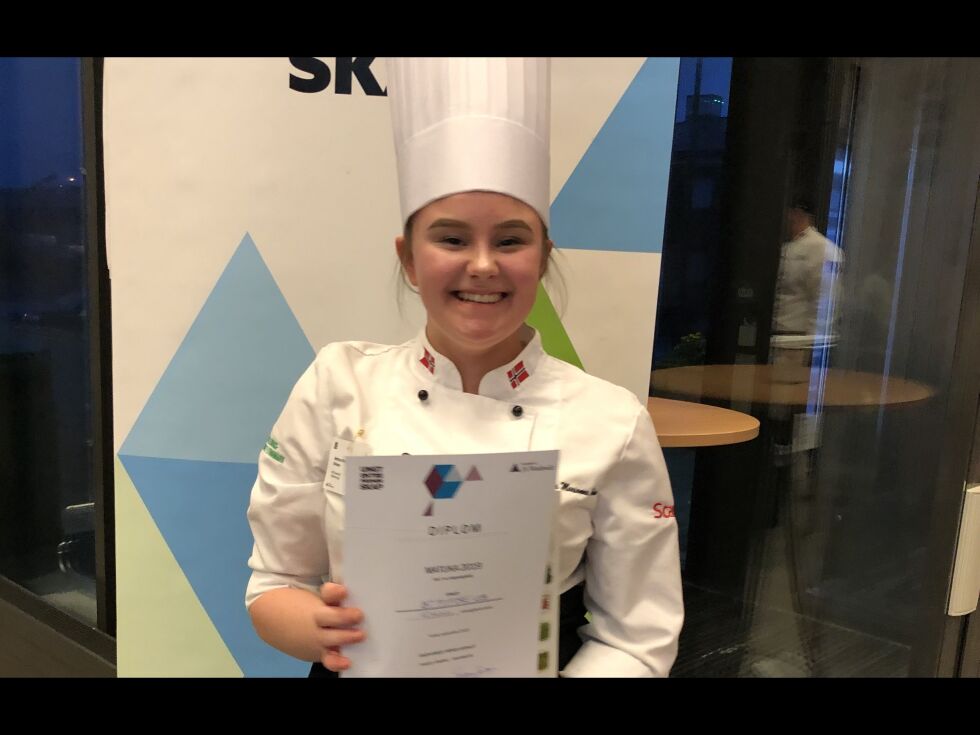 Bettina Marianne Johnsen er daglig leder i Future UB ved Kirkenes videregående skole som gikk helt til topps i konkurransen i Vardø.
 Foto: UE Finnmark