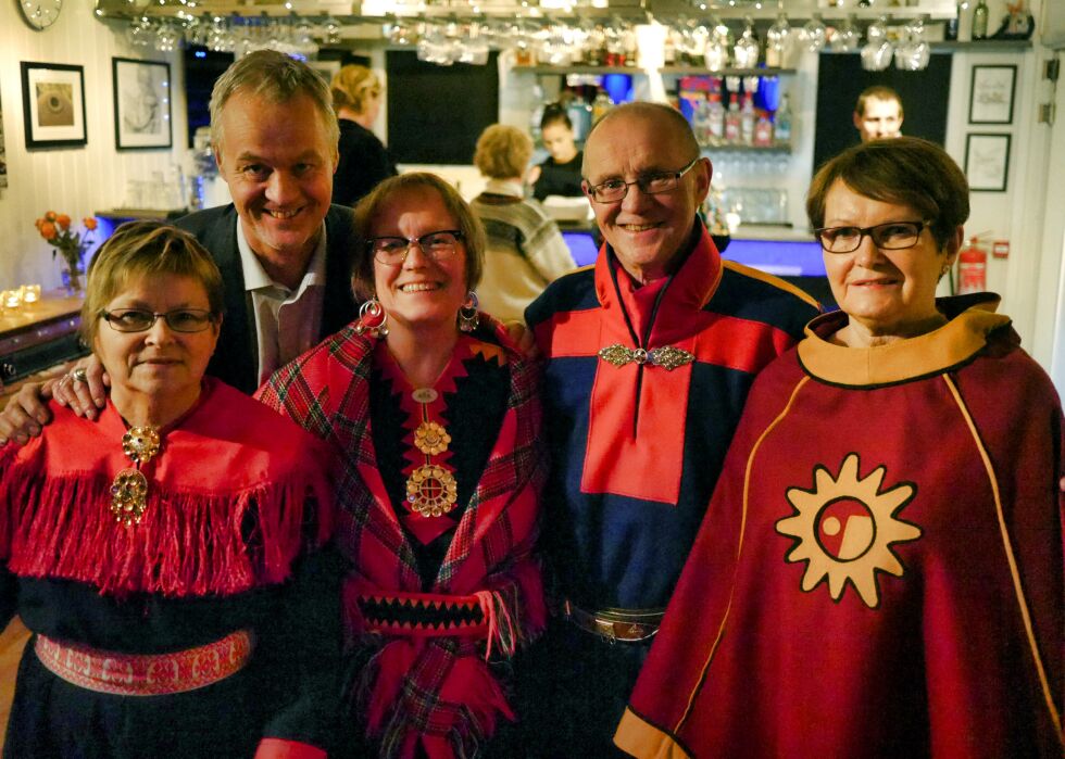 Det ble en fin feiring av samefolkets dag på Perleporten kulturhus i Honningsvåg.
 Foto: Geir Johansen