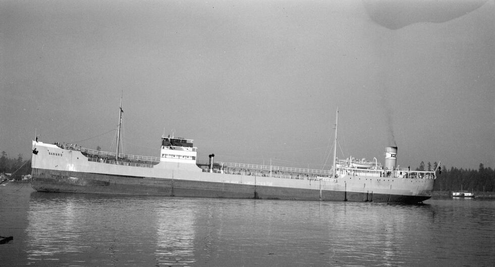 M/T Barbro ble senket den 20. september 1941 av U-552, kommandør Erich Topp.  FOTO: WALTER E. FROST
