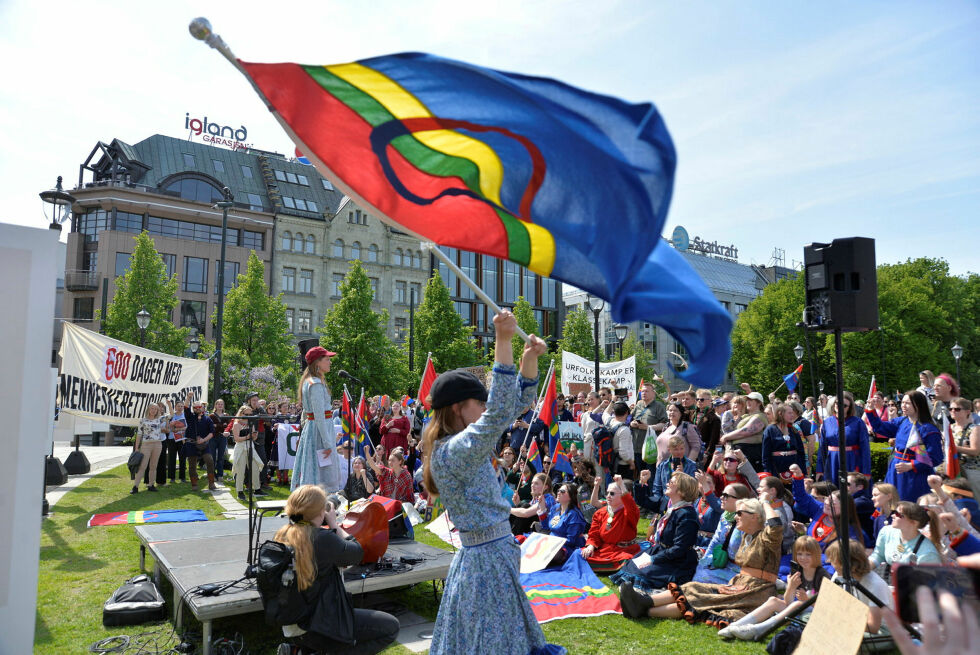 3. juni 2023 var det markering av 600 dager siden Fosendommen.
 Foto: Steinar Solaas