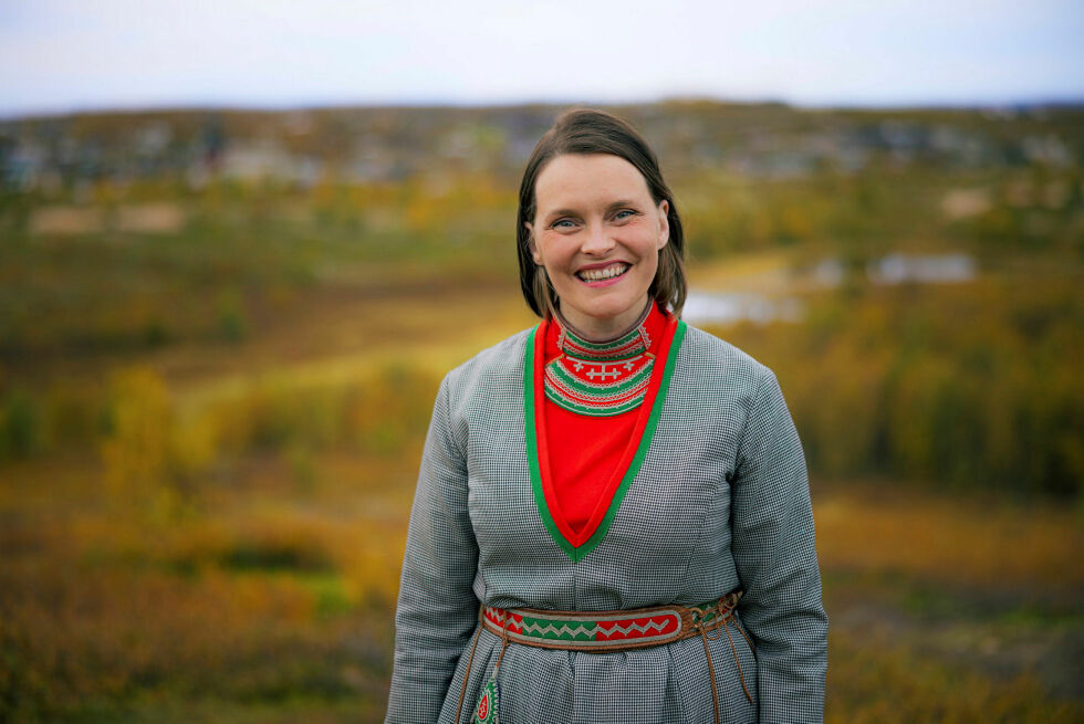 Inga Marja Steinfjell er direktør for Samisk arkiv i Arkivverket.
 Foto: Arkivverket/Niels Ovlla Dunfje