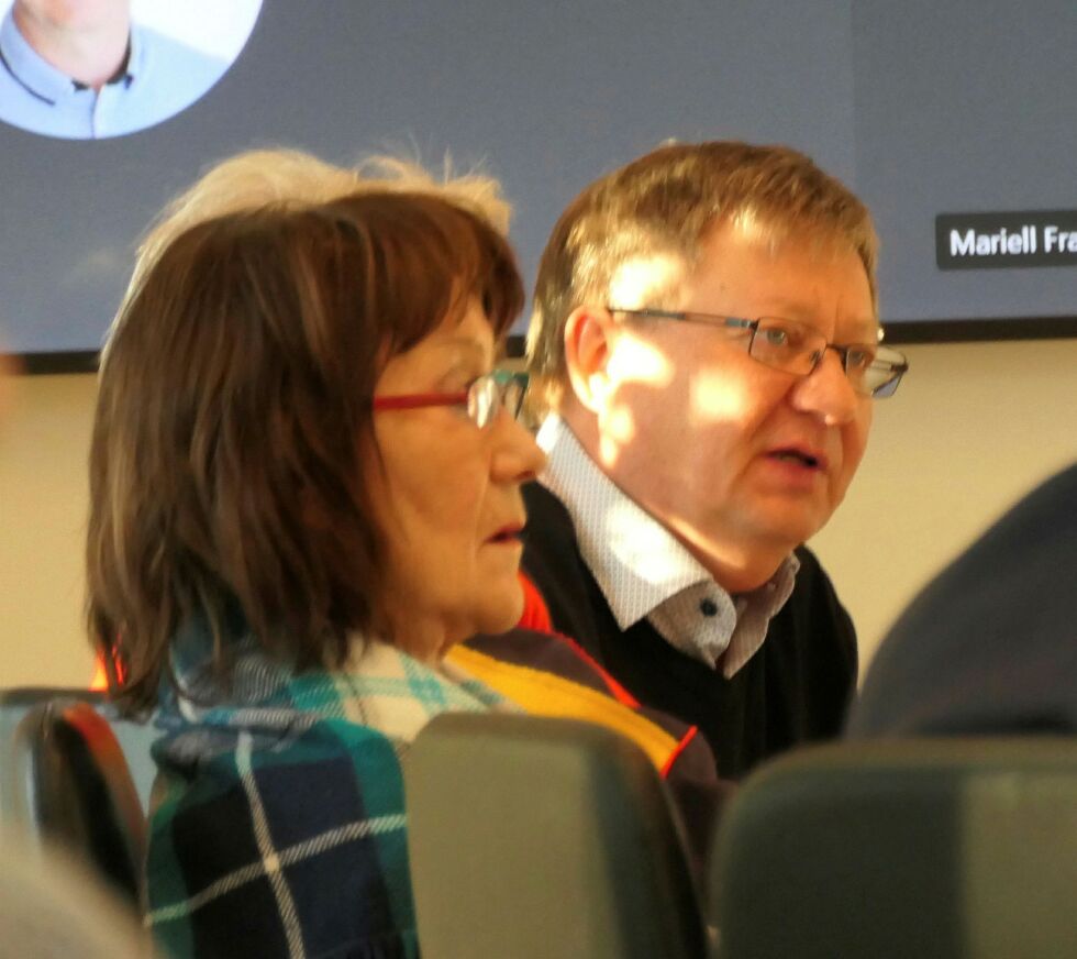 Styreleder Máret Guhttor og direktør Jan Olli i FeFo skal få avsluttet saken om Karasjok-feltet innen 15. desember i år.
FOTO: STEIN TORGER SVALA