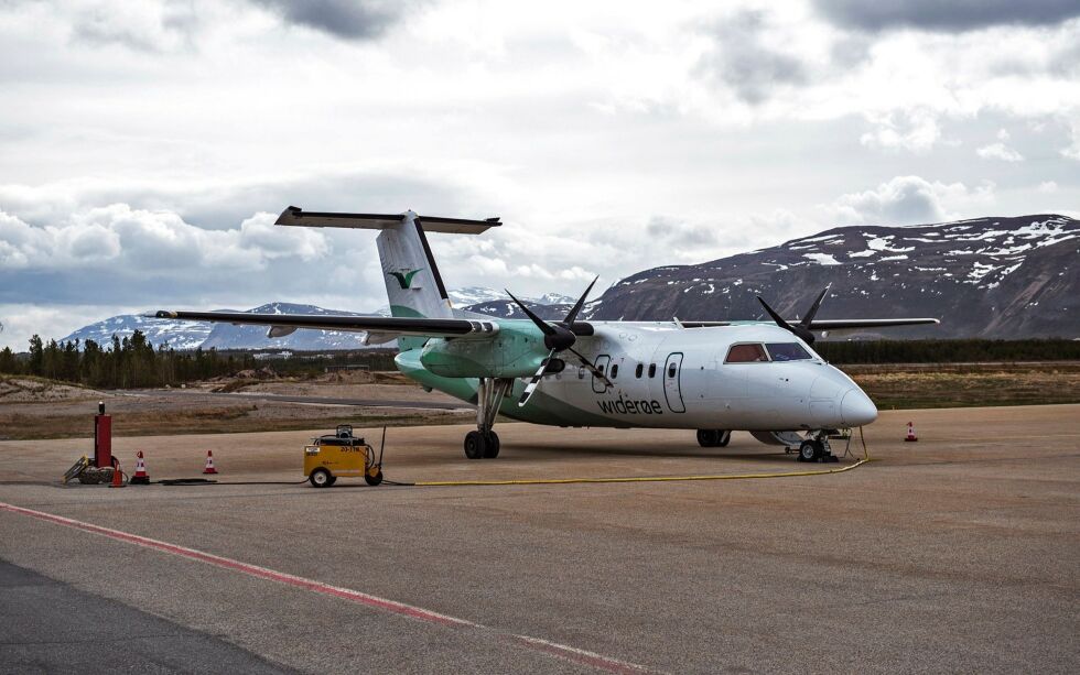 De siste par døgnene har været resultert i enkelte utfordringer for flytrafikken i Finnmark. Arkivfoto: Marius Thorsen