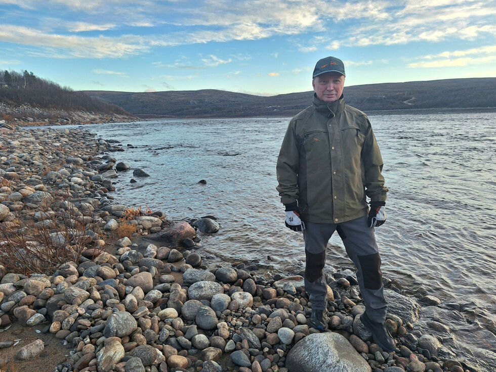 Henry Henriksen vil ha tilbake tradisjonsfisket i Tanaelva.
 Foto: Torbjørn Monsen
