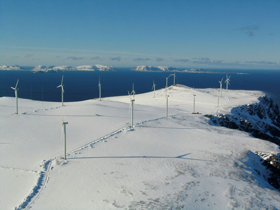 Motvind Norge mener de ulovlige vindkraftverkene må rives og tilbakeføres til natur så langt som mulig.
 Foto: Finnmark Kraft AS