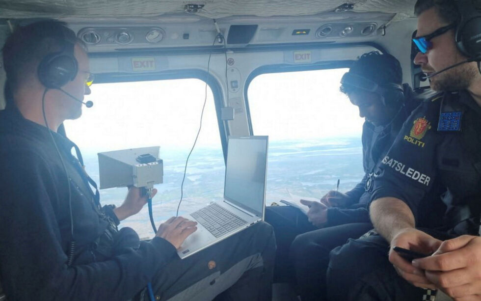 Nylig ble det målt spoofing, altså manipulasjon av signaler på GPS, ned i 150 meters høyde i Sør-Varanger.
 Foto: Nkom