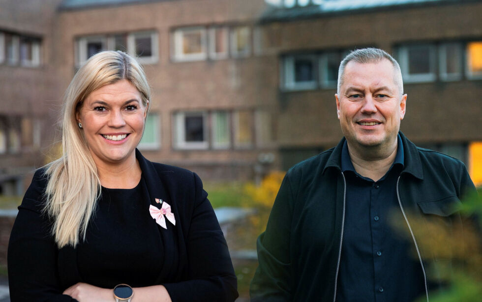 Fylkesrådsleder Kristina Torbergsen og fylkesråd for økonomi og kultur, Ronald Wærnes, har sammen med resten av fylkestinget fastsatt de økonomiske rammene for delingsprosessen av Troms og Finnmark fylkeskommune.
