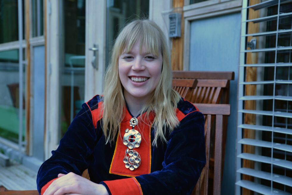 Márjá-Liissá Partapuoli fra Tana er leder i Sametingets oppvekst-, omsorg- og utdanningskomité.
 Foto: Steinar Solaas