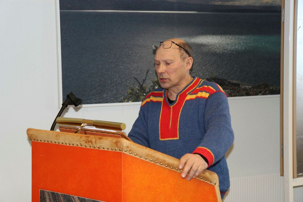 Øystein Nilsen (SP) var svært kritisk behandlingen eierne av Varangerkroa hadde fått av den politiske ledelsen i Nesseby. – Vi politikere må ikke glemme at vi er til for folket som bor her i kommunen, sa Nilsen.
 Foto: Torbjørn Ittelin