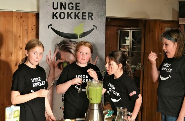 4H ungdom laget kortreist gourmetmat