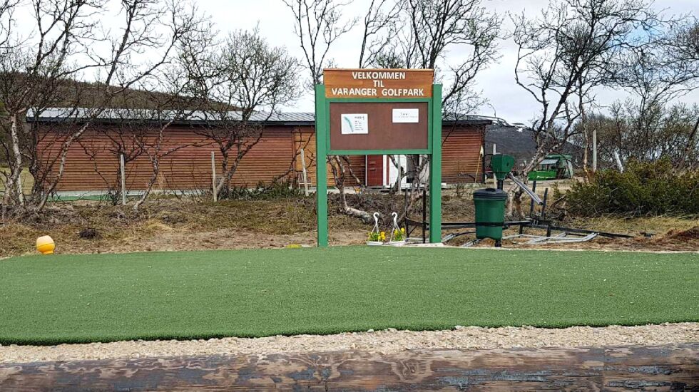 Varanger golfpark er tildelt vel 1,1 millioner kroner til kjøp av Sandmo golfbane i Kariel i Vadsø kommune.
 Foto: Torbjørn Ittelin