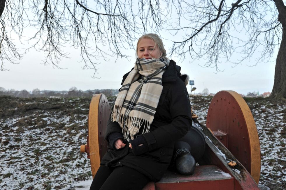 Signe Marie Fidje Store trives godt i nytt miljø i Fredrikstad.
 Foto:  Erik Brenli
