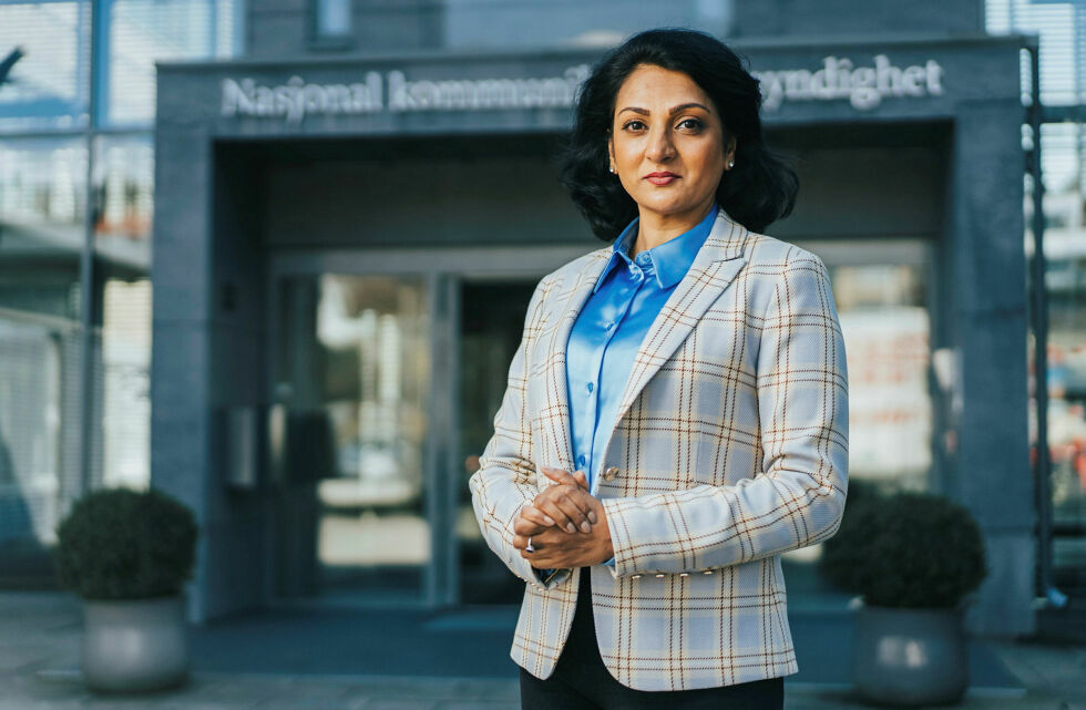 Kamilla Sharma (avdelingsdirektør for marked og tjenester i Nkom) er overrasket over hvor omfattende avvik som ble funnet under tilsynet.
 Foto: Nkom