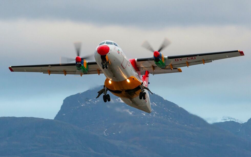 Slike fly skal frakte passasjerer mellom Lakselv og Tromsø fra 1. april. Denne uken legges billettene ut for salg.
 Foto: DAT