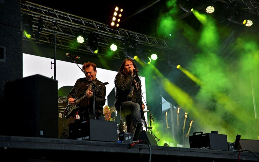 Midnattsrocken i Lakselv er blant de som har fått tilsagn om festivalstøtte fra fylkeskommunen. Her er Intrigue på scenen.
ARKIVFOTO: HANNAH PERSEN