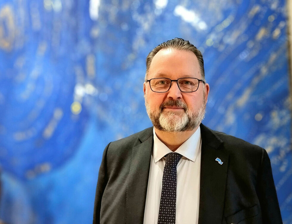 Stortingsrepresentant for Høyre, Svein Harberg, skal lose Sannhets- og forsoningsrapporten gjennom Stortinget og frem til vedtak.
 Foto: Steinar Solaas