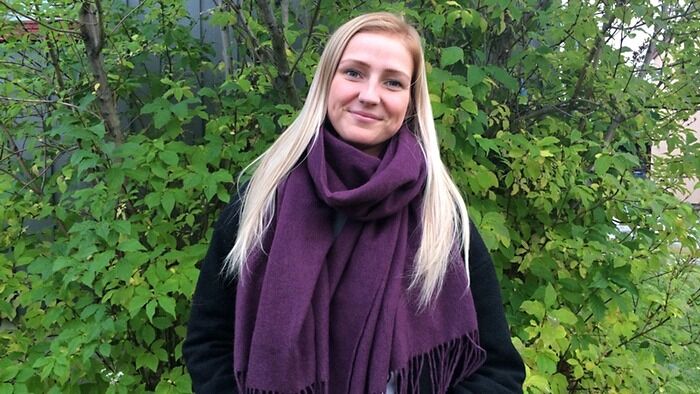 Markus Dæhlin og Heidi Sjursen fra henholdsvis Kirkenes og Hammerfest videregående skole, får neste uke oppleve en dag som toppledere.
 Foto: UE Finnmark