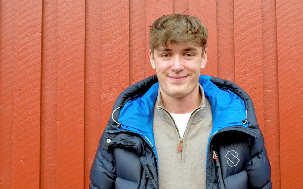 Aron Schaanning er AUF sitt håp for et sete i kommunestyret ved kommende valg.
 Foto: Sara Olaussen Stensvold