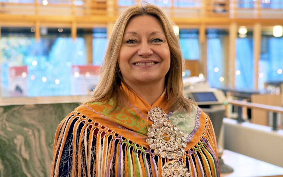 Stortingsrepresentant Anne Karin Olli (H) kommer med gledelig budskap for mange. Foto: Sametinget
