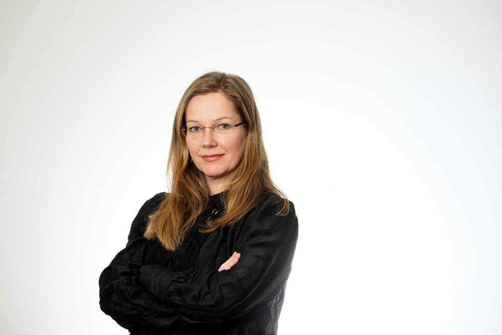 Anja Jo­han­sen (V) er stats­sek­re­tær i Kunn­skaps­de­par­te­men­tet som sty­res av par­ti­le­der Guri Melbye (V).
 Foto: Marte Garmann
