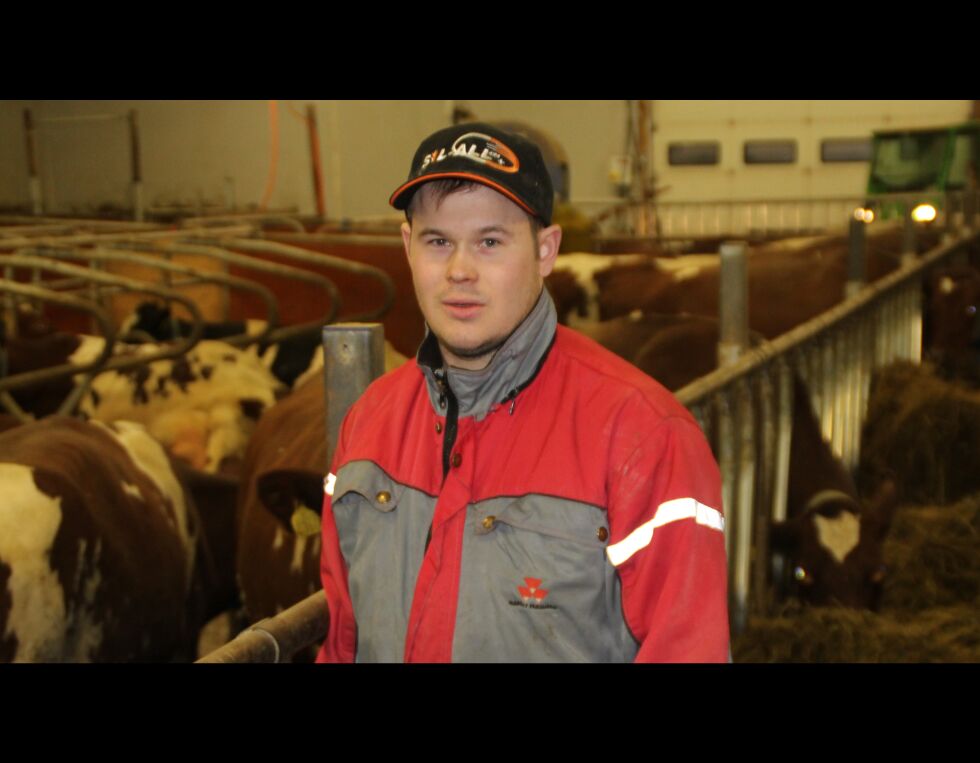 PRIS: Markus Heiberg fra Tana er blant kandidatene til å bli «Årets unge bonde».
 Foto: Torbjørn Ittelin