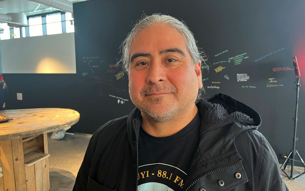 Den prisbelønnede kunstneren og musikeren Raven Chacon er i byen.
 Foto: Elin M. Wersland