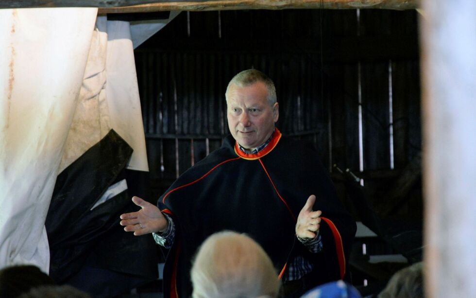 Geir Elvebakk Moski er av mange lokale ildsjeler i den lille grenda Snubba, på samisk Duorga, i Evenes kommune.
Foto: Steinar Solaas
