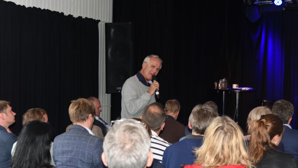 Ole Jakob Wold fra Rica Eiendom ville ikke finne seg i påstander om korrupsjon rundt innkreving av bompenger på Nordkapp. Her tar han et kraftig oppgjør med Lasse Heimdal.
 Foto: Lars B Persen