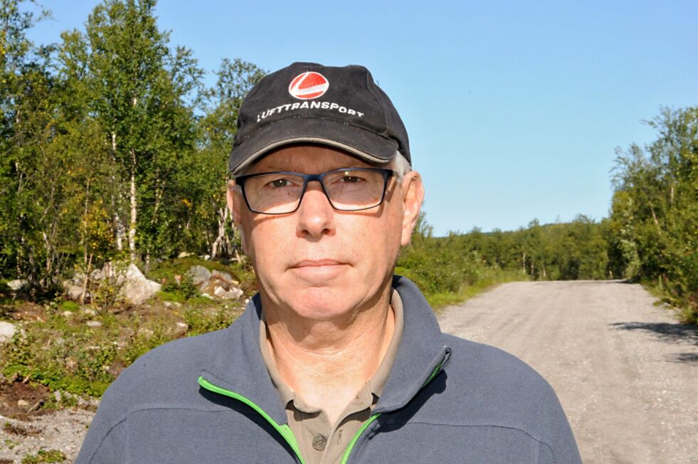 Leder Geir Braathu mener kommunen i større grad burde betalt for allmenhetens bruk. Han frykter store utgifter dersom veien skal renoveres i vesentlig grad.
 Foto: Hallgeir Henriksen