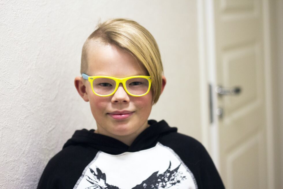 Storm André gleder seg til å møte kongen, men det hadde vært kult hvis han fikk hilse på en av prinsessene, en av de som er på hans egen alder, forteller han.
 Foto: June Helén Bjørnback