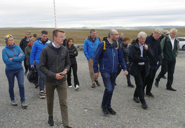 Viste retten Nordkapp-anlegget