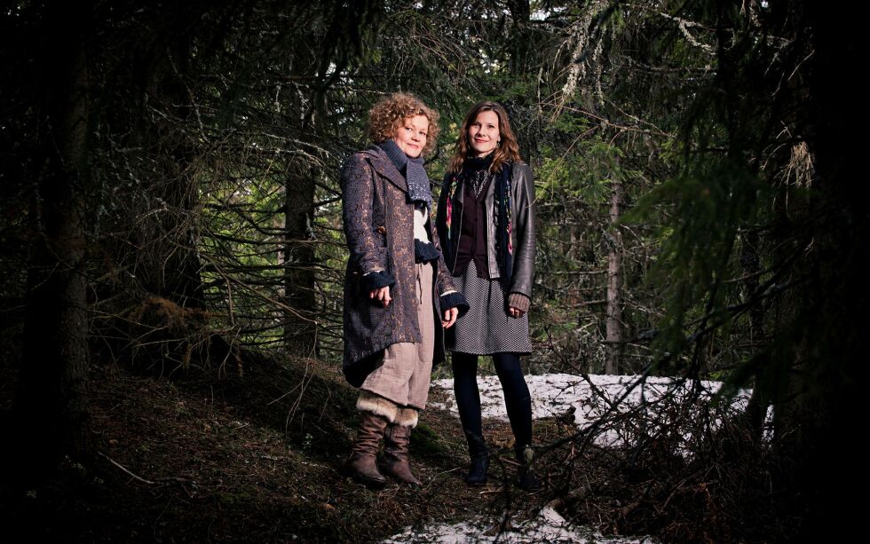 Kristin Mellem og Herborg Rundberg er begge kjente for sitt arbeid med samiske og kvænske kulturuttrykk.
 Foto: Marius Fiskum
