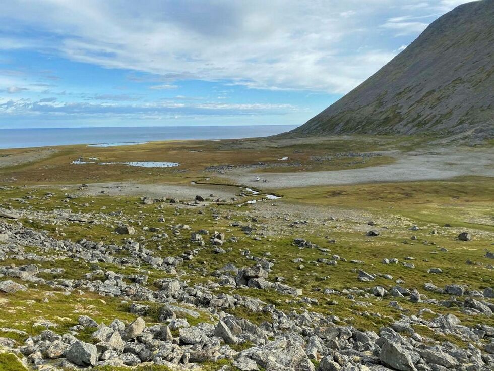 Bærvika i Nordkapp. 
Foto: Nordkapp Vann AS