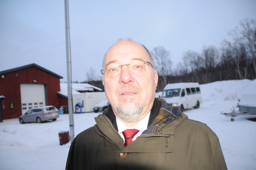 Ordfører Rune Rafaelsen i Sør-Varanger mener det var dumt av sametingspreseident Aili Keskitalo å være så kategorisk imot gruvedrift. - Ikke minst med tanke på de mange hundre, som har mista jobben etter konkursen på Sydvaranger.
 Foto: Hallgeir Henriksen