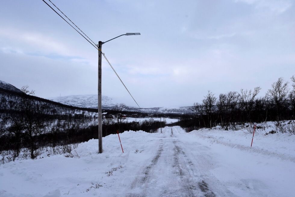 Bildet viser Sand­vik­vei­en - en av vei­ene som er fore­slått pri­va­ti­sert.
 Foto: Kristin Humstad (Arkiv)