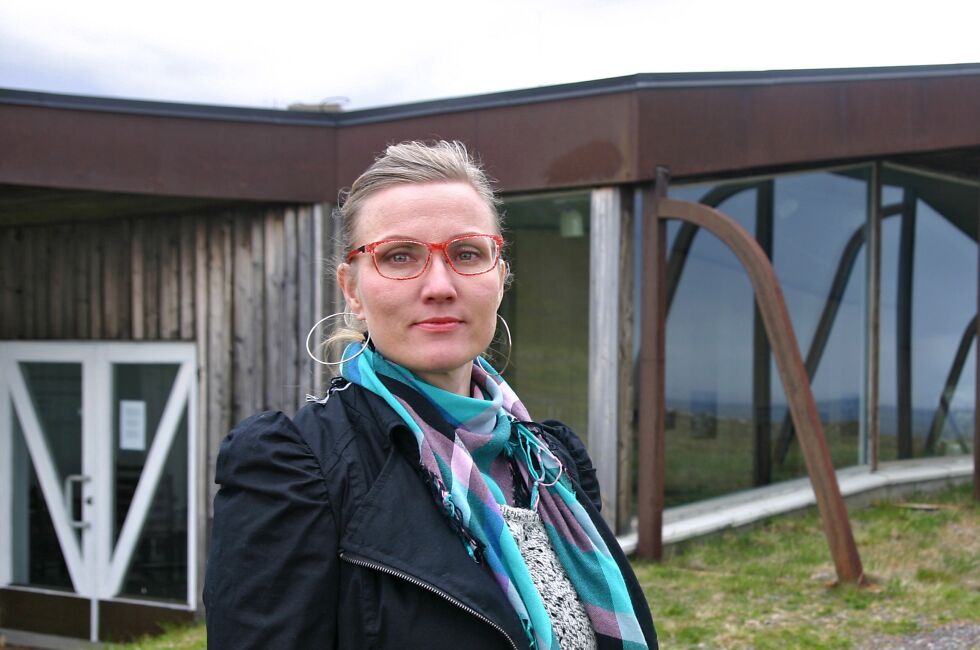 Leder i Samisk museumslag, Mia Krogh.
 Foto: Torbjørn Ittelin
