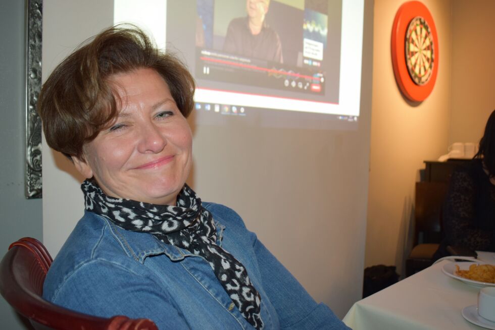 Helga Pedersen er strålende fornøyd med valget.
 Foto: Birgitte Wisur Olsen