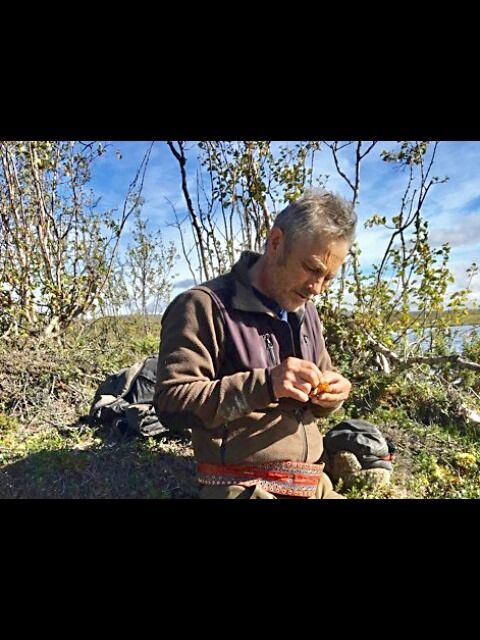 - Ganske nifst at det er på det nivået, sier Nils Thomas Utsi i Sohpar om utredningsarbeidet for Finnmarkskommisjonen, og varsler nye metoder.
 Foto: Privat