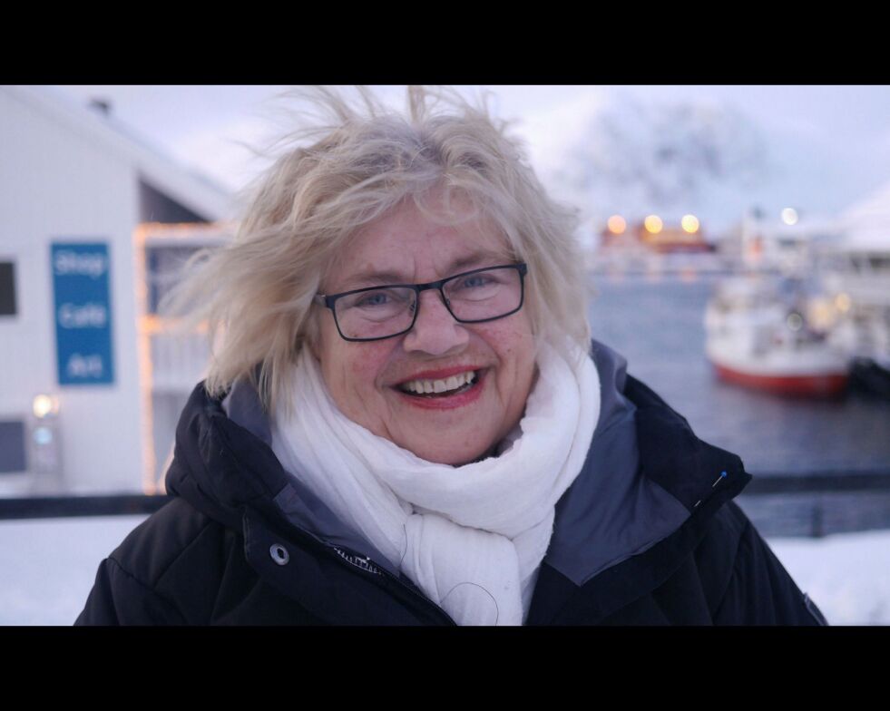 Brith Eli Samuelsen er ny le­der av Nord­kapp eld­re­råd. Hun og de and­re med­lem­me­ne av eld­re­råd­et vil ar­bei­de for at det blir langt stør­re fo­kus på de eld­res si­tua­sjon in­nen kom­mu­ne­po­li­tik­ken. Foto: Geir Jo­han­sen