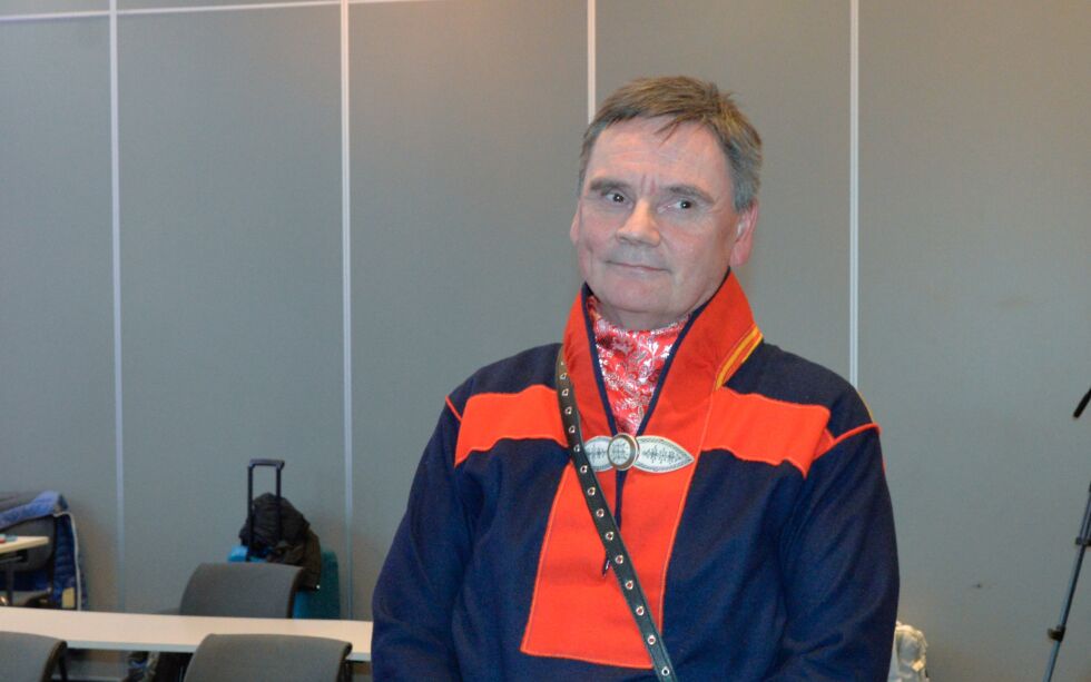 Svein Atle Somby er Arbeiderpartiets presidentkandidat.
 Foto: Steinar Solaas