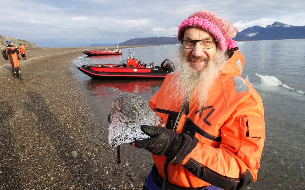 «Har sommeren vært «unaturlig»? Værutvikling, klimaforskning og menneskeskapte endringer på jorden. Norsk polarinstitutt arrangerer dette foredraget med fagdirektør Kim Holmén. Bildet er tatt på Svalbard.
 Foto: Norsk polarinstitutt/Harald Da